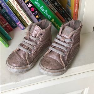 Toddler girl van high tops